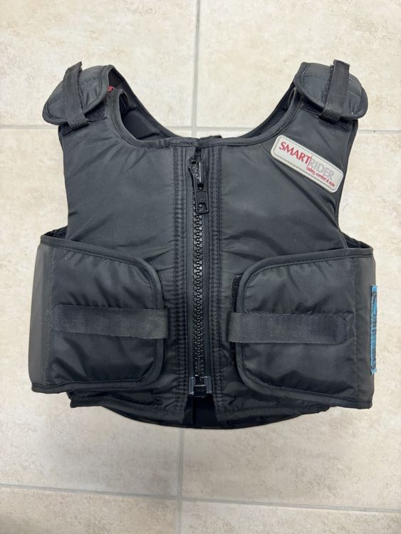 Cyrank Gilet De Protection Équestre Enfant | Rembourrage EVA | Dos Et Corps Protégés | Tailles CS-CM-CL