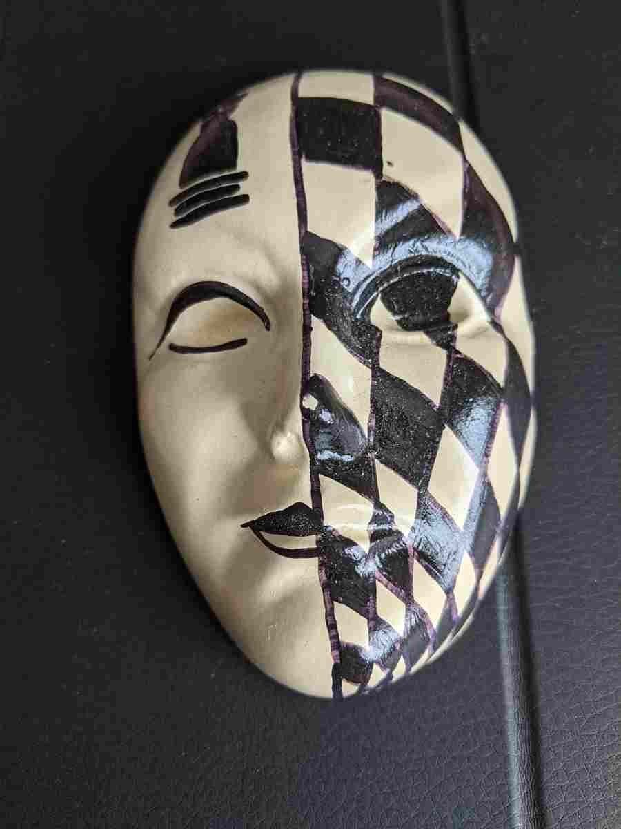 Masken: Maske aus Gips, handgemacht – Gebraucht aus Russikon von Toni39