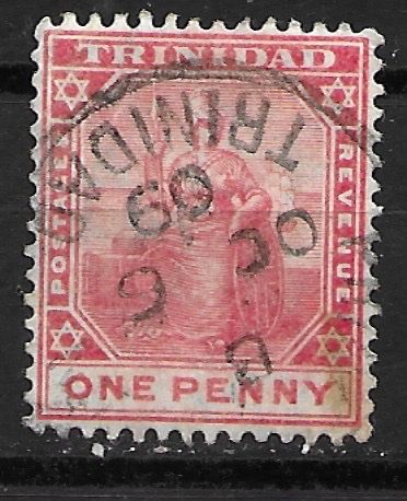 Tutti i francobolli: Trinidad 1907: Sitzende Britannia – Usato da Zürich venduto da Rainstamps