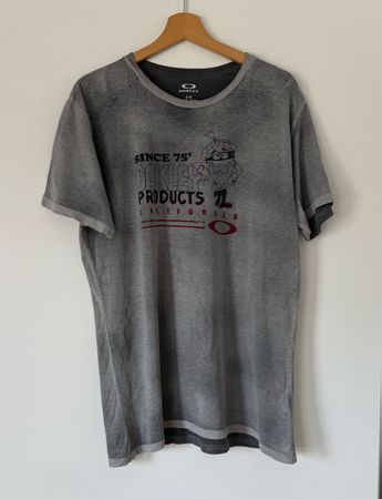 OAKLEY T-Shirt Gr. L Herren grau vintage  - top Zustand 