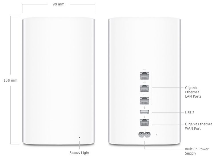 Apple Harddisks: Apple Airport Time Capsule 3 TB – Gebraucht aus Toffen von  4