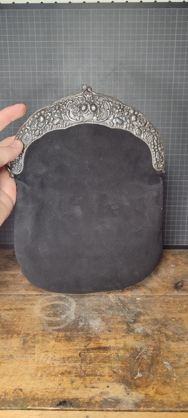 Sacs: Wunderschöne alte  Tasche mit einem 800 Silber Rand – D'occasion à Gelterkinden par MYSTOREFORYOU4460 3