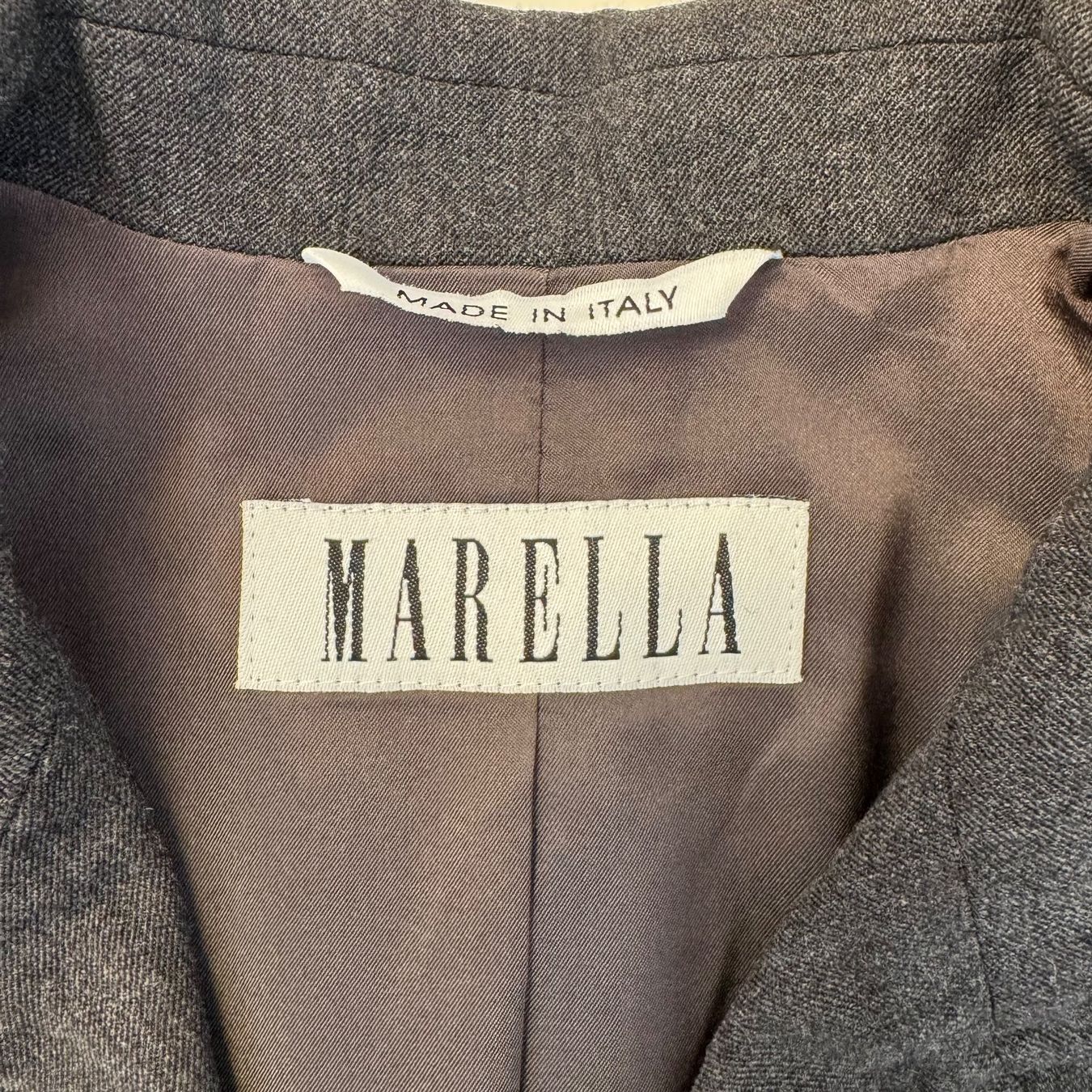 Marella Giacche: Blazer gris Marella – Usato da Bulle venduto da Math2601 2