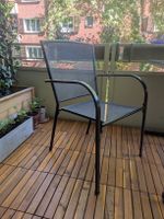 2 stylische und stabile Gartenstühle