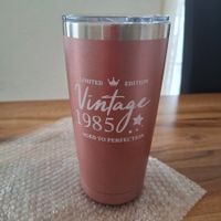 Kaffeebecher "Vintage Jg. 1985", NEU