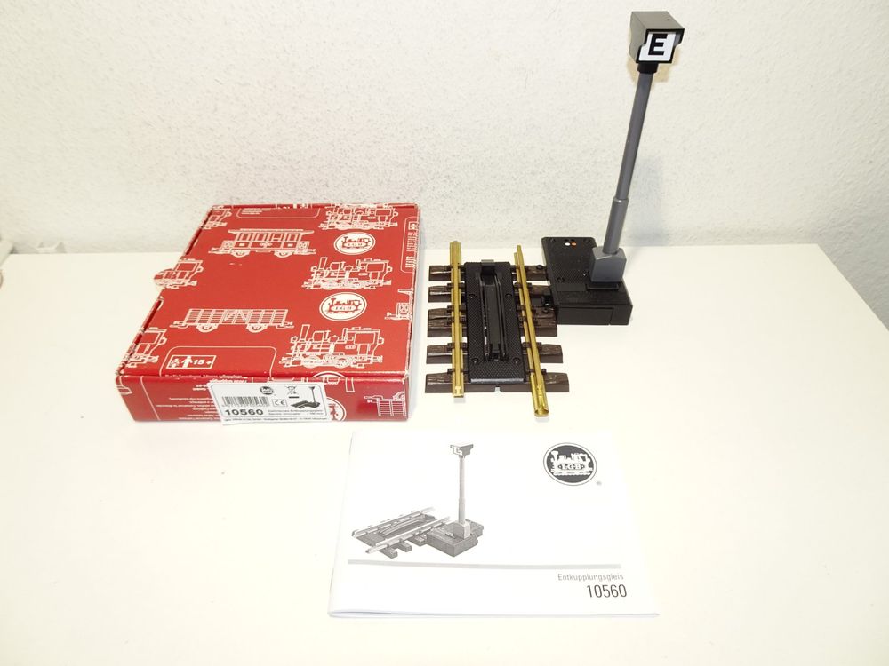 LGB 50520 Gleissperrsignal für Prellbock Menzels Lokschuppen Onlineshop