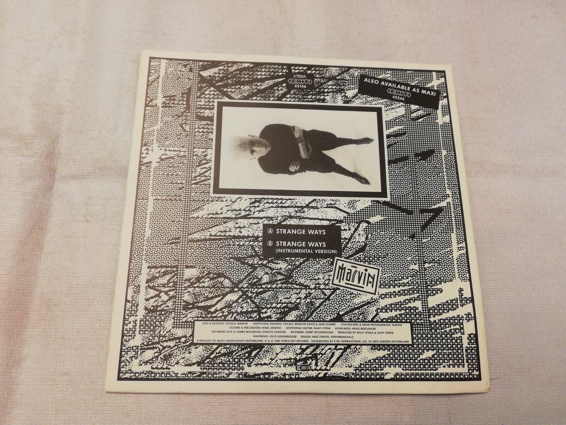 Dischi in vinile: MARVIN SÄUBERLICH - STRANGE WAYS (SINGLE 7") – Usato da Bern venduto da Vinylsound.ch 1