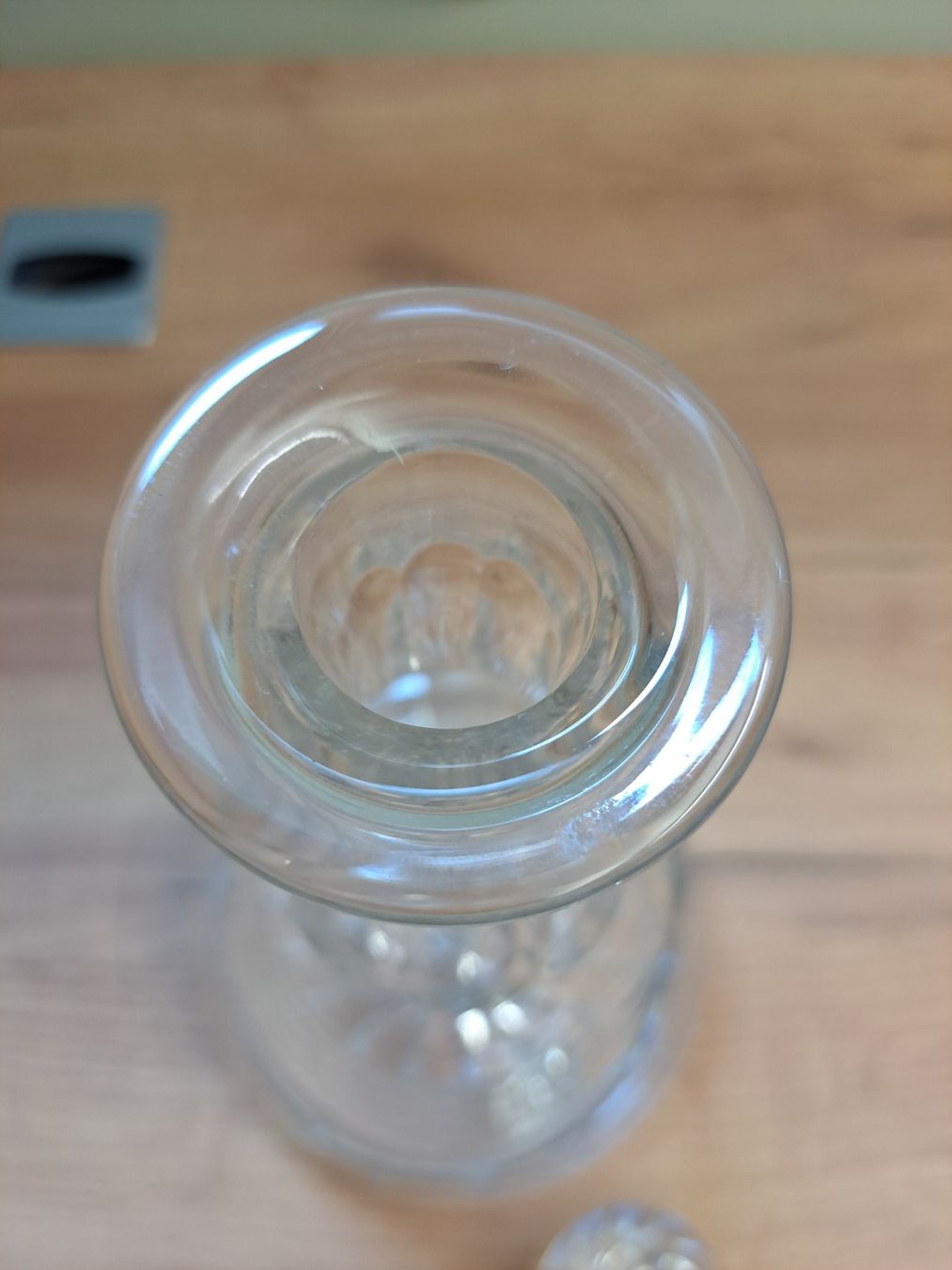 Carafes: Vintage Kristallglas-Karaffe als Likör- oder Wein-Dekanter – D'occasion à Hauptwil par maexchen71 4