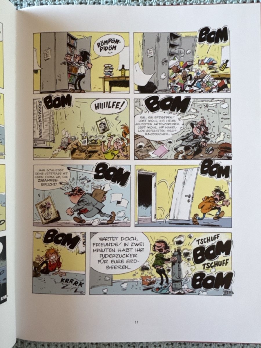 Comics: Gaston 11, Tollpatsch Total, Comic,  – Gebraucht aus Eschenz von Belladog 4