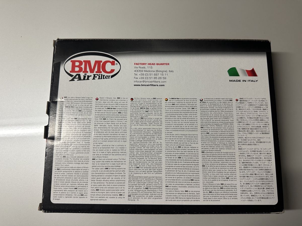 BMW Ventilazione: BMC Luftfilter Nr. FB929 / 20 – Nuovo e nell'imballaggio originale da Schliern b. Köniz venduto da yugioh_93 1