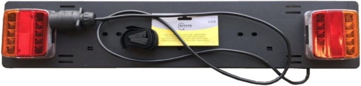 Parti ricambio per rimorchio: Mobile Anhänger LED-Lichtleiste Breite 75 cm / 7-polig – Nuovo e nell'imballaggio originale da St. Gallen venduto da schnaeppchen-preise 5