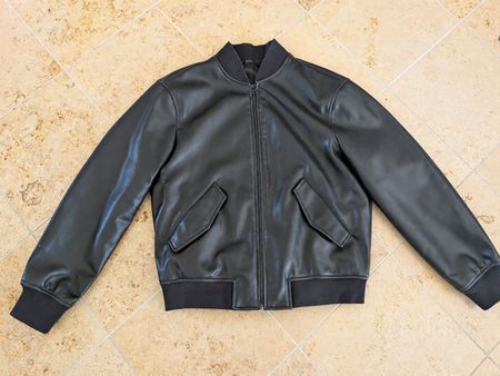 Mango Bomberjacke / Kunstlederjacke S