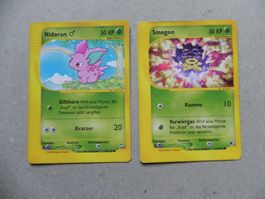 Nidoran Smogon Pokémon Sammelkarten Edition Ausgabe 2002 KP