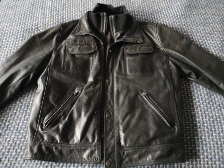 Stylische Büffel Lederjacke