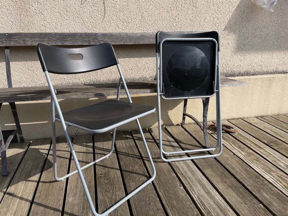 Klappstühle (Kunststoff/Metall) Kaufen auf Ricardo