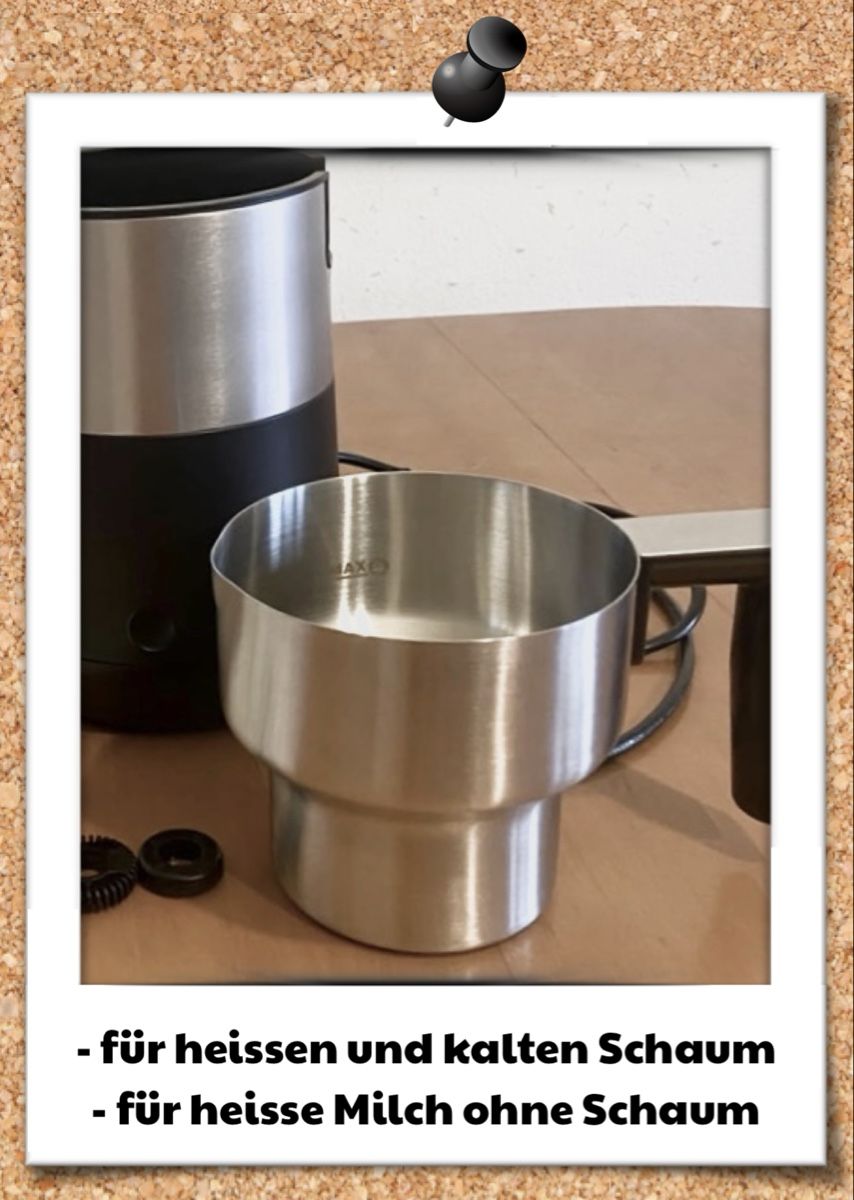 Tchibo Elettrodomestici da cucina: Milchschäumer Tchibo - Milchaufschäumer Induktion xxl-Schaum – Usato da Murten venduto da Anne.M 2