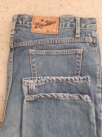 Big Star Jeans, Top Zustand, hellblau, Gr. W36 L33