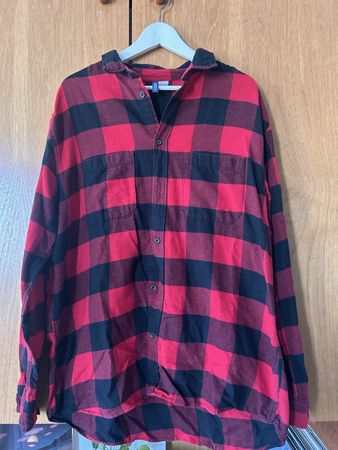 Herren Flanell Hemd Kariert, grösse XL divided