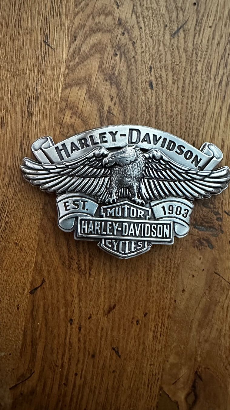 Harley-Davidson Gürtelschnallen: Gürtelschnalle Harley Davidson – Gebraucht aus Reidermoos von Sada13