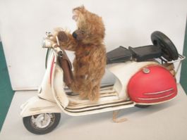 Blech-Vespa für Teddybären oder Puppen