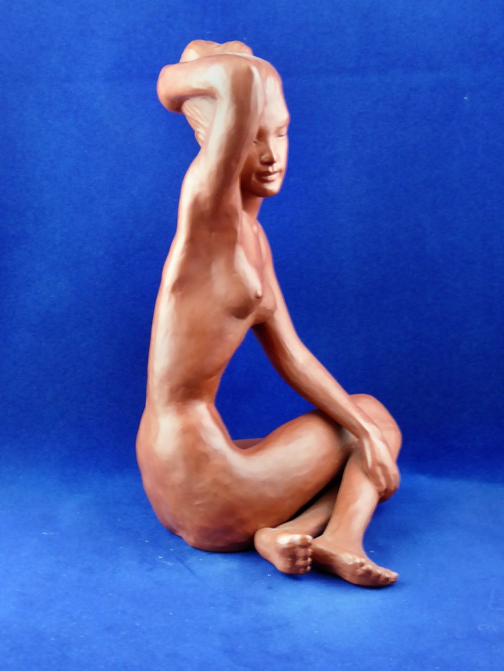 Statuette: Keramik Figur OKF017   ,  Sammlungsauflösung – Usato da Hagenbuch ZH venduto da cougar1 2