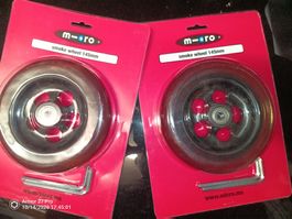 Micro Mobility Ersatzrad 145mm Smoke 2 Stück neu und origina