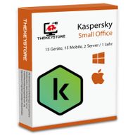 Kaspersky Small Office Security 15/15/2 für 1 Jahr