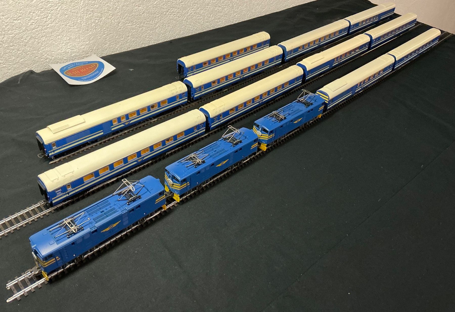 Lima Modellini di ferrovie: Lima H0, Blue Train der SAR, Gleichstrom, Analog – Usato da Neerach venduto da Amtrak283