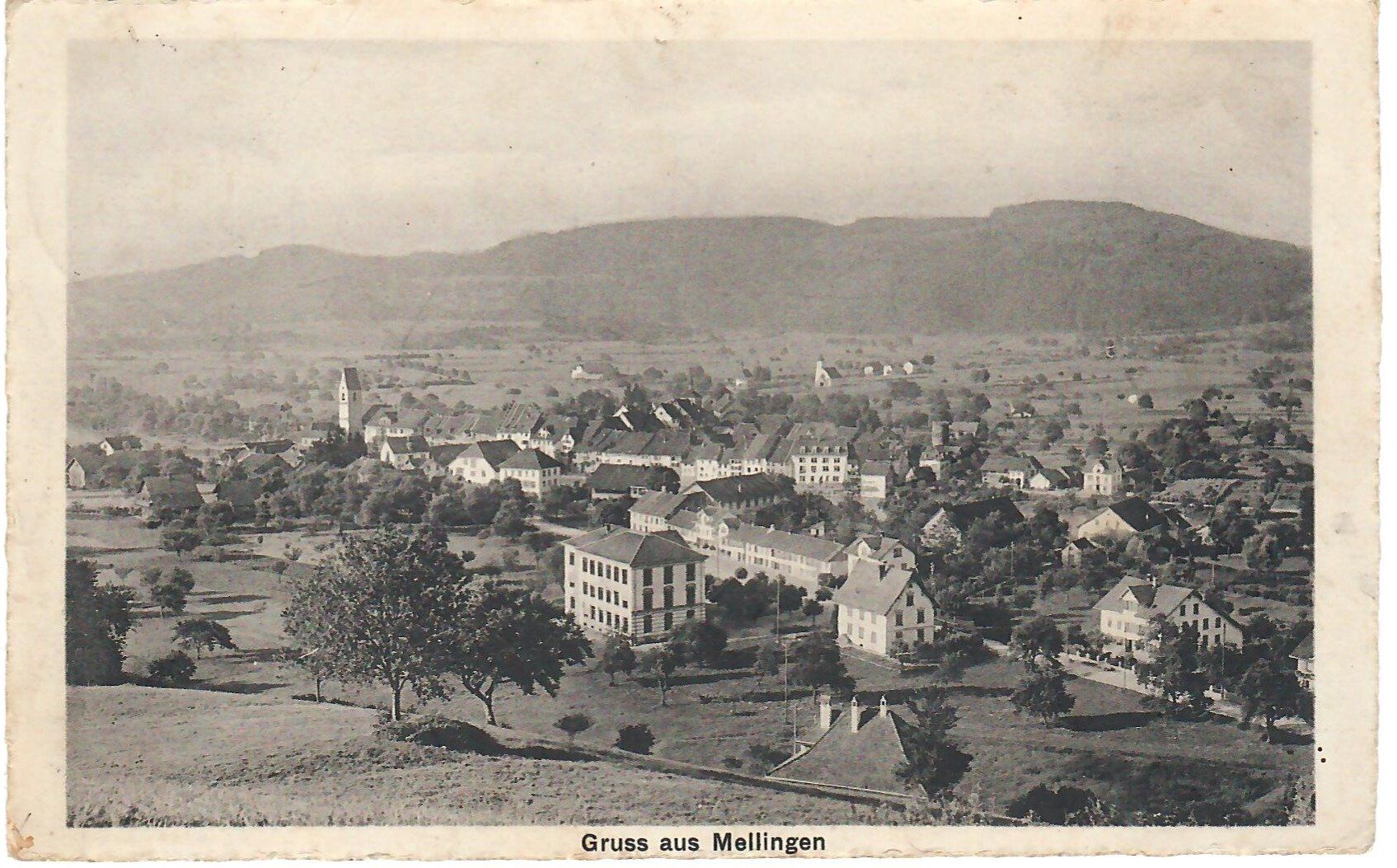 Cartoline postali: Mellingen – Usato da Zweisimmen venduto da jakobsweg