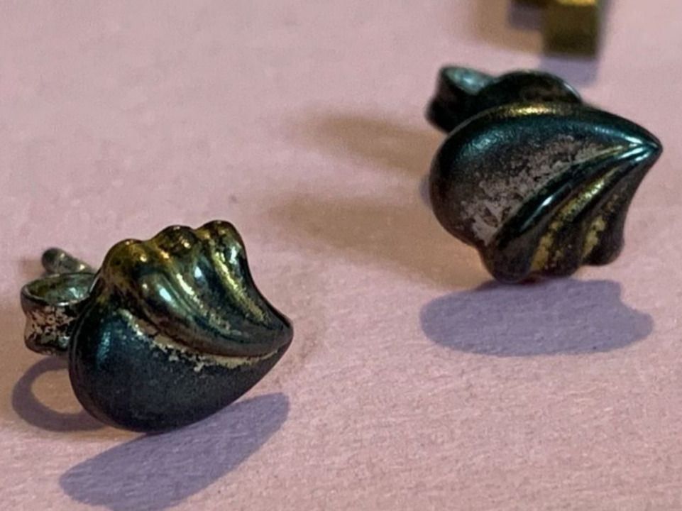 Boucles d'oreille: Silberohrringe blatt – D'occasion à Dittingen par Bellevista
