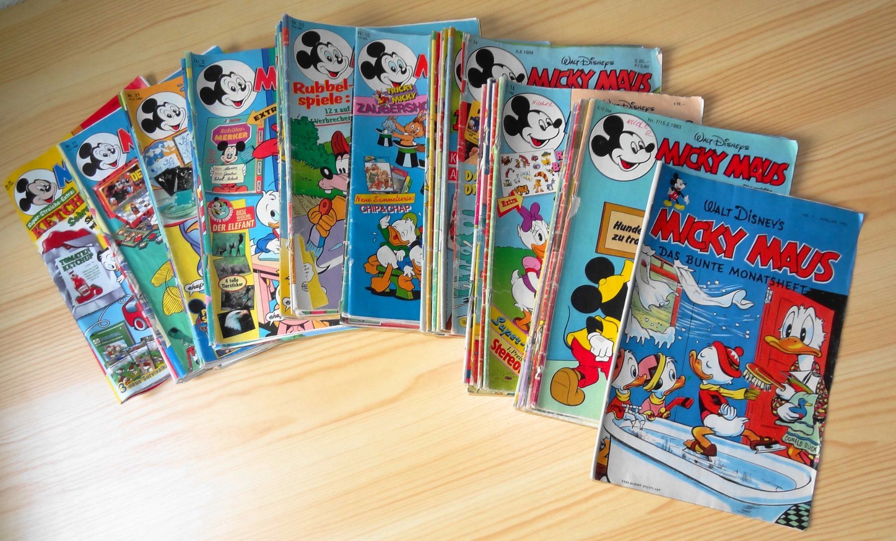 Fumetti: Micky Maus Hefte von Walt Disney – Usato da Rütihof venduto da rohar