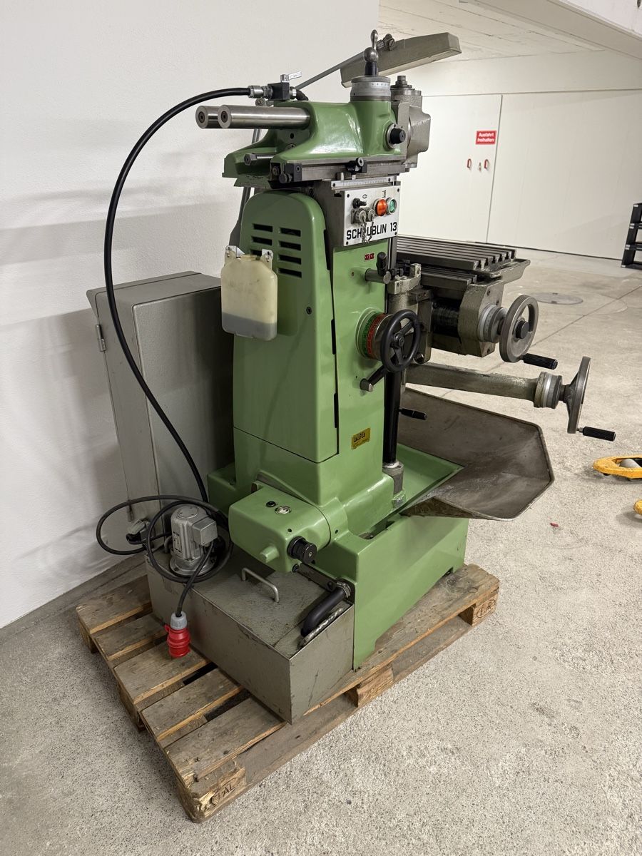 Schaublin Tutte le macchine: Fräsmaschine Schaublin 13 – Usato da Sirnach venduto da S54Power 3
