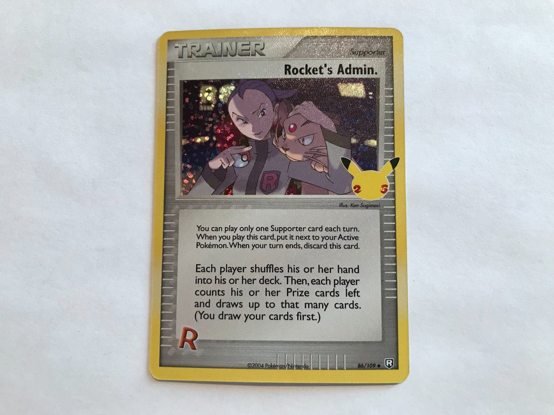 Pokémon Sammelbilder & Trading cards: Rocket's Admin Celebrations EN – Gebraucht aus Hagendorn von Pokecollectorch 1