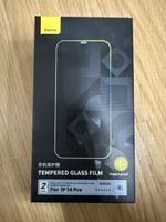 Baseus iPhone 14 Pro 2 Stück Panzerglas Display Schutzfolie