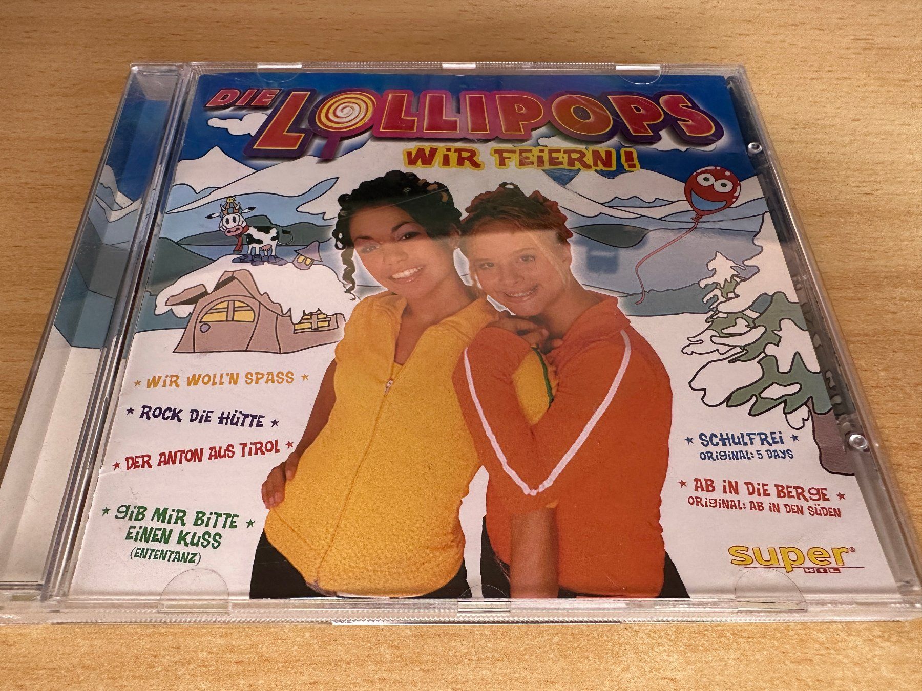 CD: Die Lollipops – Wir Feiern! – Usato da Rikon im Tösstal venduto da Alpenmutz