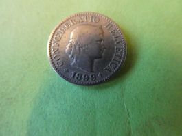 Schweiz 1899, 5 Rappen