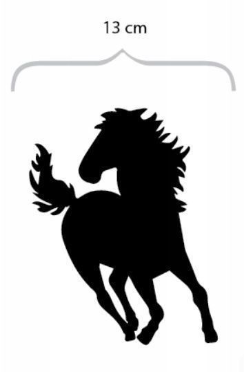 Sticker: Autoaufkleber, Pferdeaufkleber, Pferd, Reiten – Nuovo e nell'imballaggio originale da Tafers venduto da JP911 1