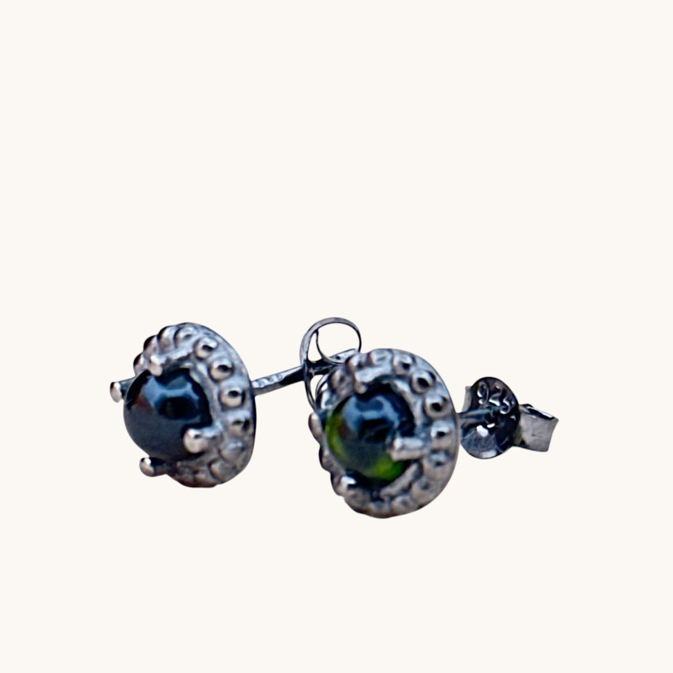 Olga Ribler Ohrringe & -stecker: Silberohrstecker mit Onyx, – Neu (gemäss Beschreibung) aus Luzern von MonikaS03