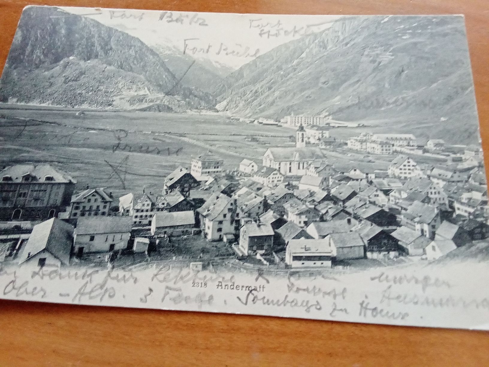 Cartes postales: AK ANDERMATT 1904 FELDPOST – D'occasion à Muri BE par Alk