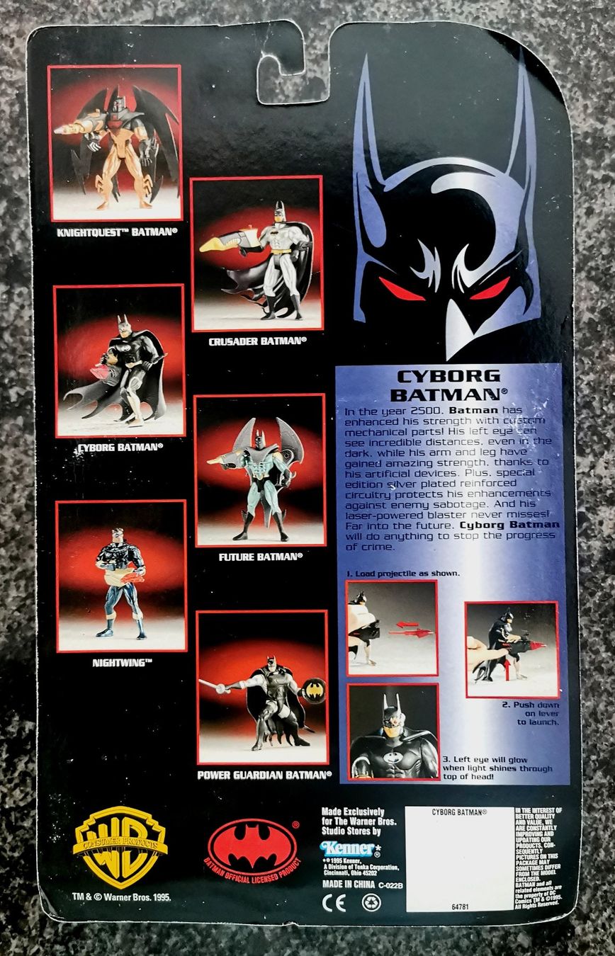 Statuette: Cyborg Batman 1995 Action Figur Special Edition Warner Bros. – Nuovo e nell'imballaggio originale da Rorschach venduto da Actionvintage789 1