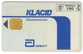 Privat Telefonkarte Spanien Klacid