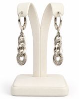 750/18 Karat Gold Ohrstecker mit Diamanten