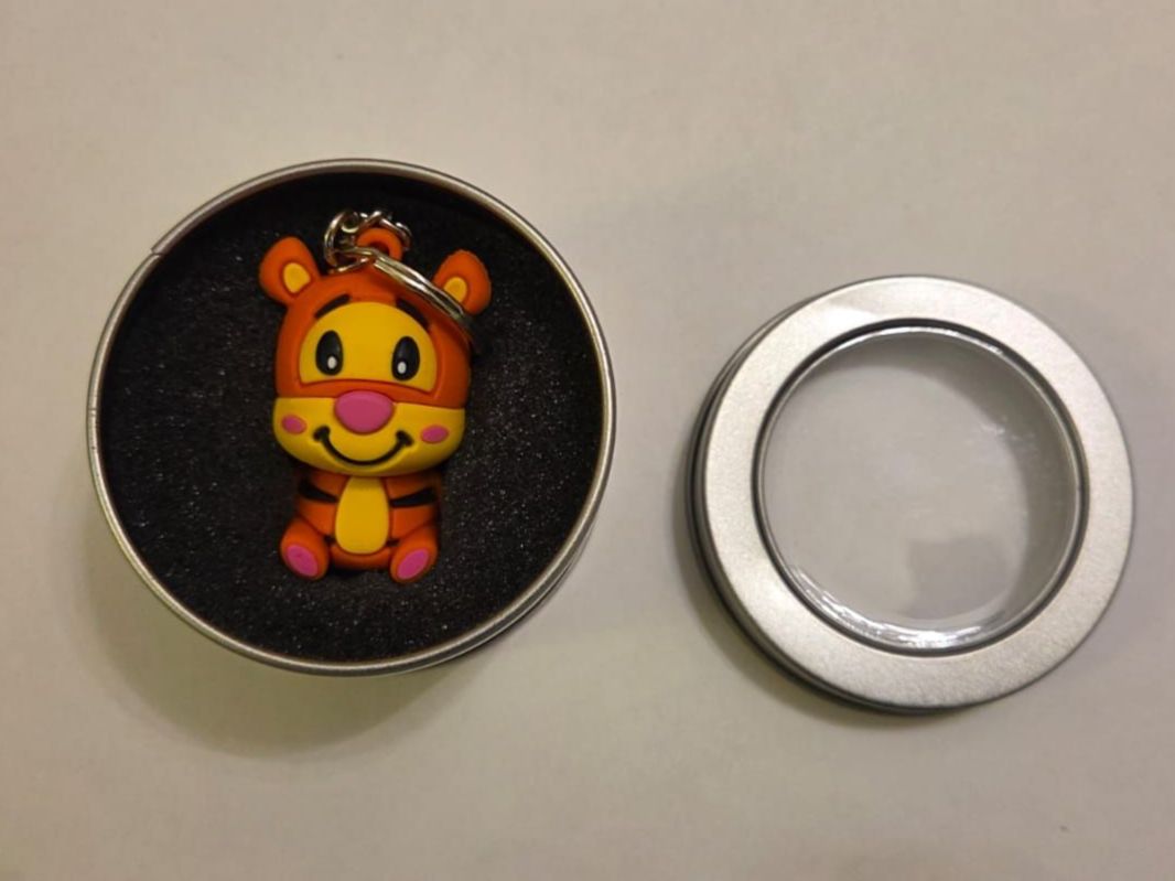 USB Sticks: Clé USB Tigrou Disney avec porte-clés 4 GB – Neu und originalverpackt aus Territet von Cenh 3