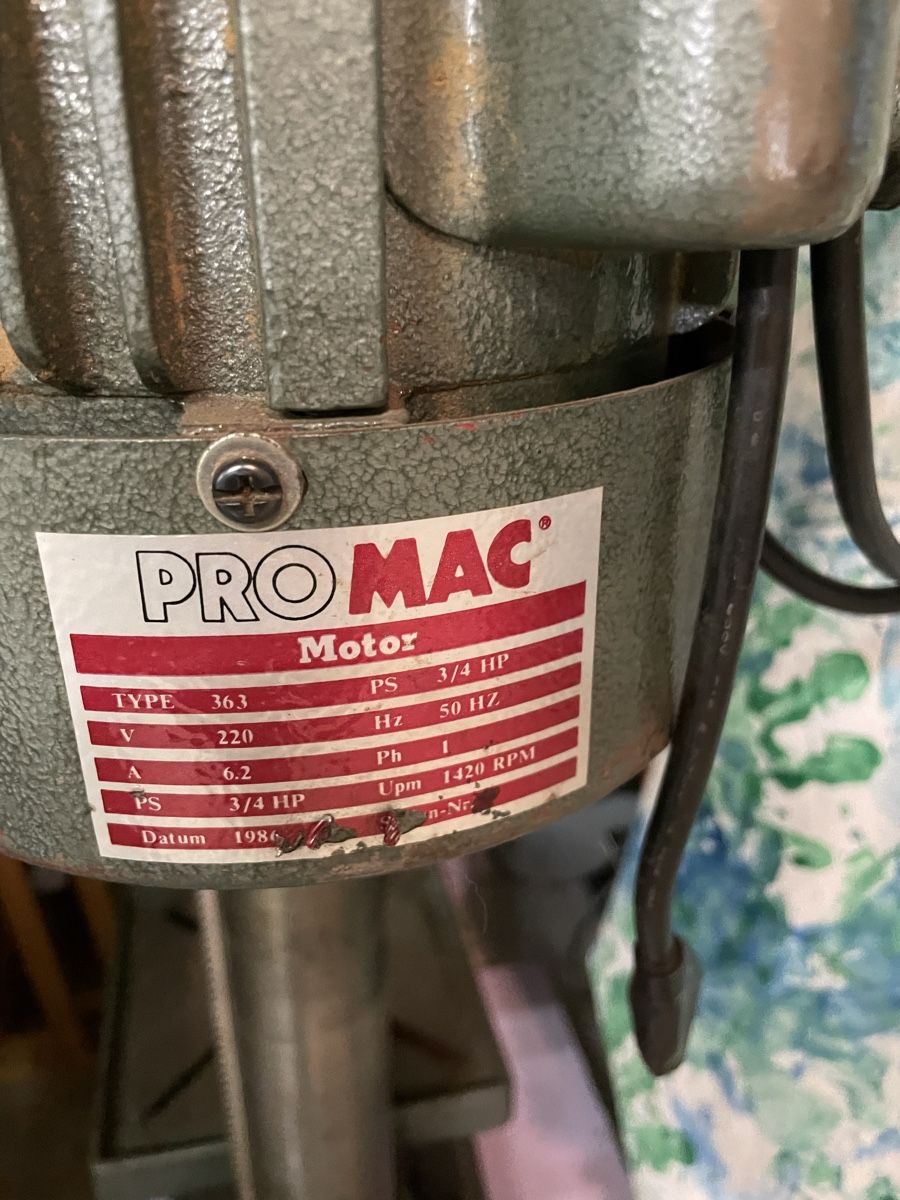 Promac Bohrmaschinen: Tischbohrmaschine Promac 363 – Gebraucht aus Baltschieder von  6
