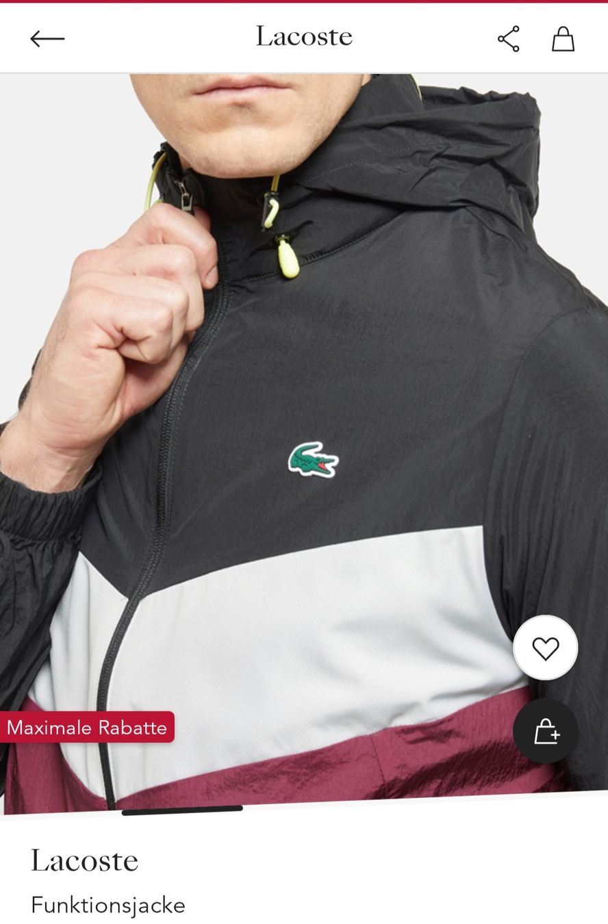 Lacoste Giacche: Lacoste – Nuovo e nell'imballaggio originale da Matten b. Interl venduto da asi_y5cb 1