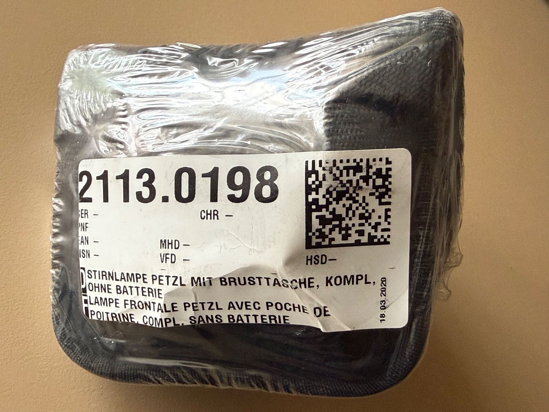 Schweizer Armee Lampade: Stirnlampe Petzl mit Tasche - Schweizer Armee – Nuovo e nell'imballaggio originale da Brütten venduto da Hst1 4