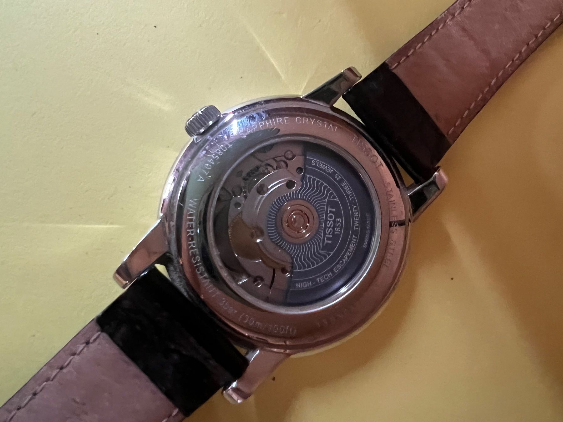 Tissot Orologi: Eine Tissot Carson Powermatic 80 – Usato da Hunzenschwil venduto da Al-Bee-01 3