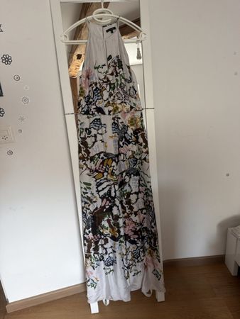 Maxi-Kleid Massimo Dutti Blumenmuster Grösse 34