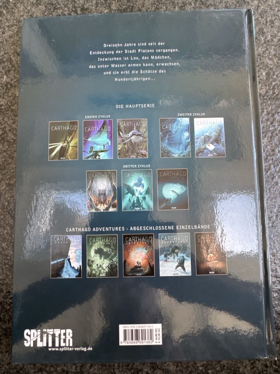 Comics: Carthago, 8. Leviathan – Gebraucht aus Eschenz von Belladog 1
