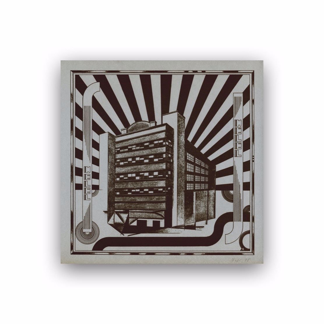 Grafiken & Lithographien: Fifo Stricker: Helel (1977) – Gebraucht aus Basel von Kunstkontor